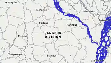 rangpur map